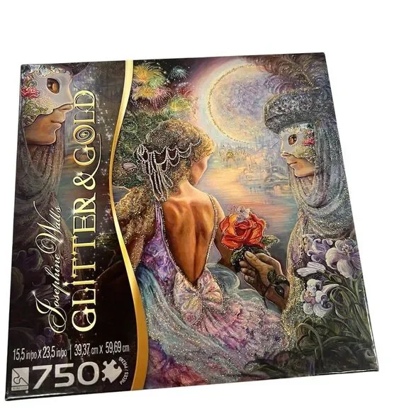 Josephine Wall's GLITTER&GOLD 750ピースパズル josephine wall's glitter and gold puzzle review